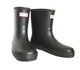 Cross-border Hunter Children's rain boots mid-calf solid color boys' and girls' waterproof shoes flat rubber single rain boots