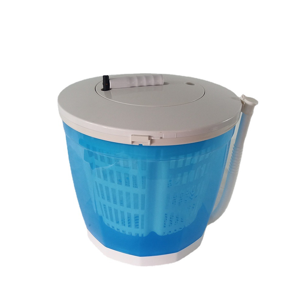 Foreign trade cross-border household outdoor hand-cranked dehydration laundry basket factory does not use electric washing machine camping manual washing offline