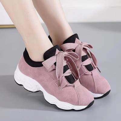 Autumn 2022 New Women's Shoes Casual Shoes Korean Style Student Platform Sneakers Running Shoes Women's Shoes Trendy Shoes