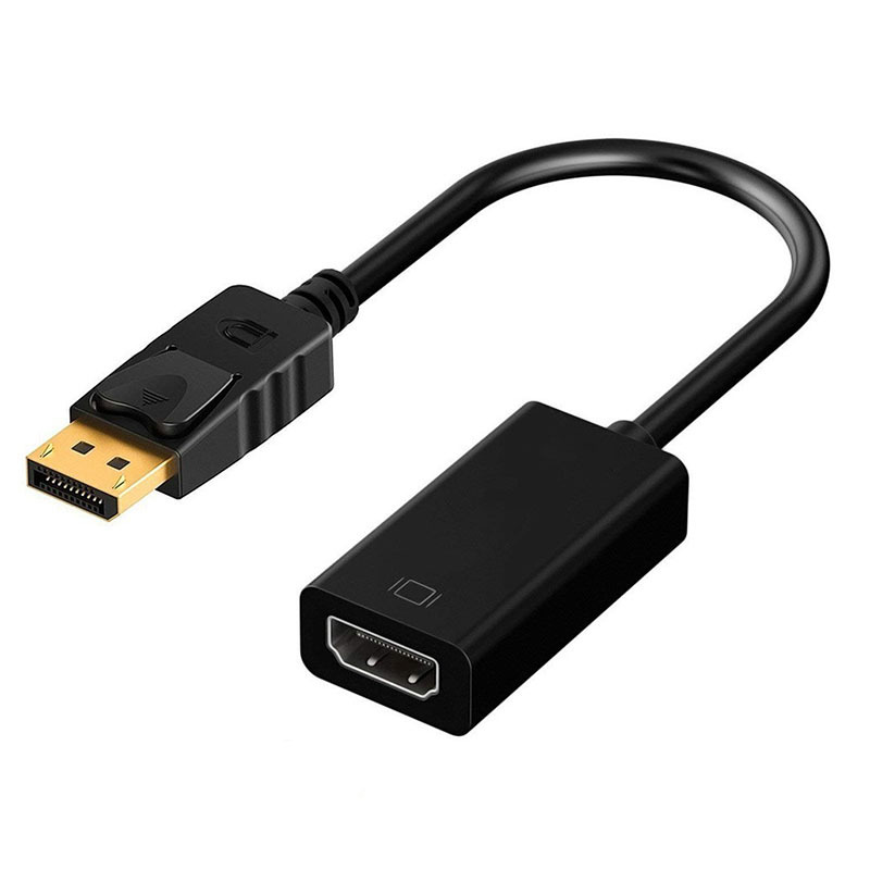 大dp转hdmi视频转换线displayport 电脑笔记本显示器高清转接线