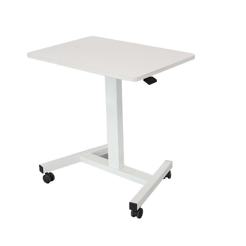 Pneumatic Lifting Desk Standing Workbench Bedside Movable Lazy Desk Pneumatic Lifting Coffee Table