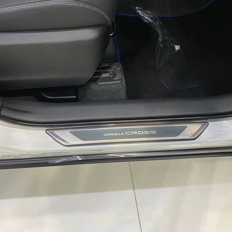 2020-corolla-cross-welcome-pedal-exterior-door-sill-trim-car-accessories-modification-exterior-decoration-parts