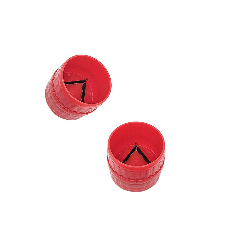 Four-in-one battery brush double-headed copper tube brush inner and outer reamer pipe cleaner deburring pipe Chamfering tool