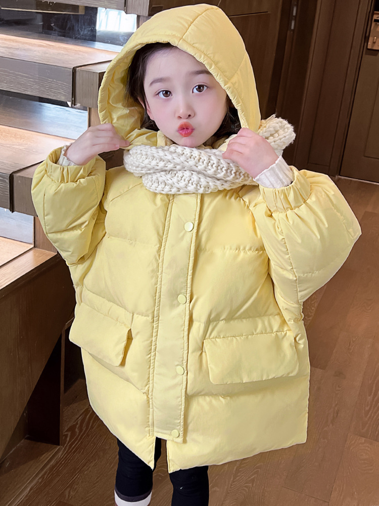 2024女童冬季棉衣棉袄加厚保暖韩版宝宝小女孩羽绒棉服面包服洋气