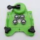 Single handle ceramic tile hole opener locator