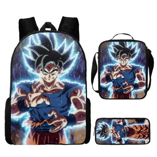 Spot wholesale dragon ball animation backpack backpack primary and secondary school students schoolbag satchel set