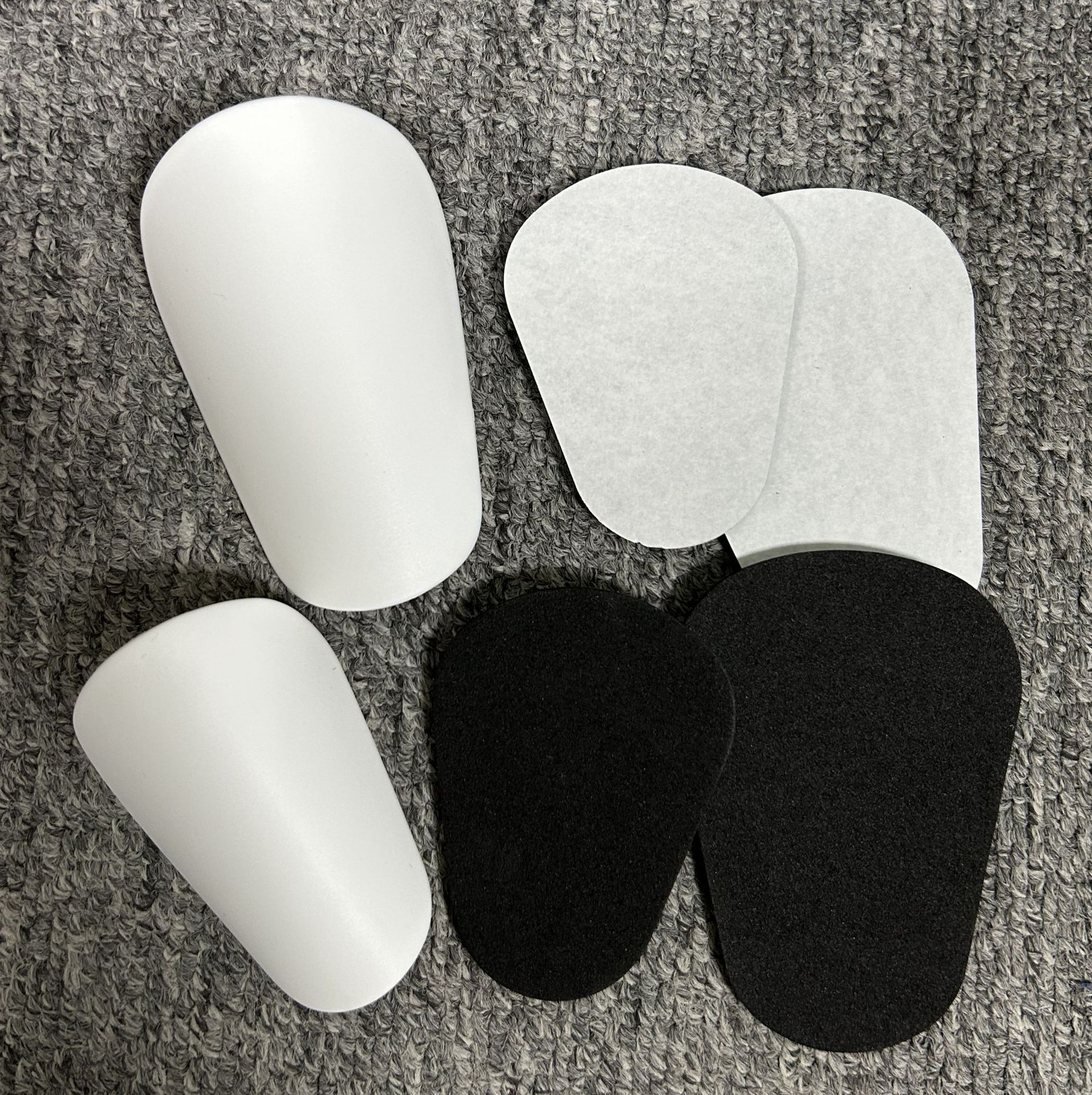 mini Football Leg Guard Diameter High Temperature Resistant Blank Material Board with Sponge Master Edition mini Support Print