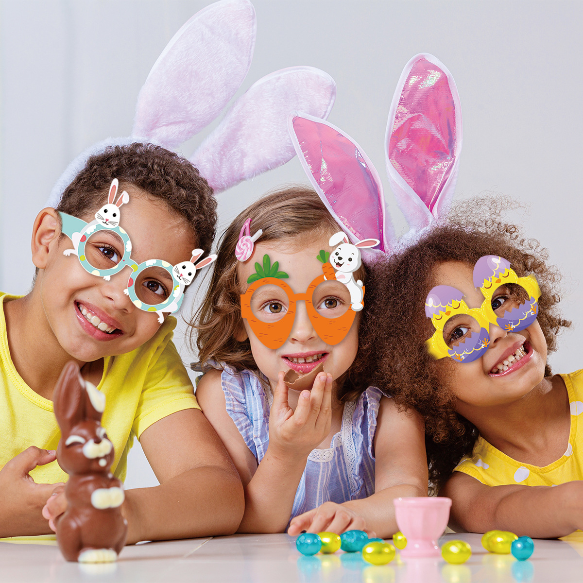 European and American Easter theme birthday glasses props funny atmosphere ins decoration party party scene layout