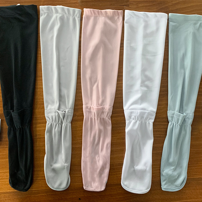 Sunscreen artifact ice sleeve women's sunscreen gloves high sense summer driving sunscreen hand sleeve men's ice silk sleeves wholesale
