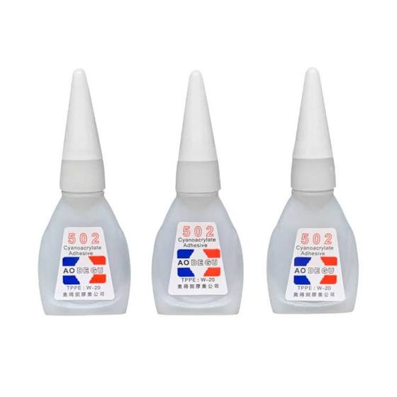 Aodegu 502 glue wholesale two yuan store supermarket specializes in instant glue strong three seconds quick-drying glue 8G glue