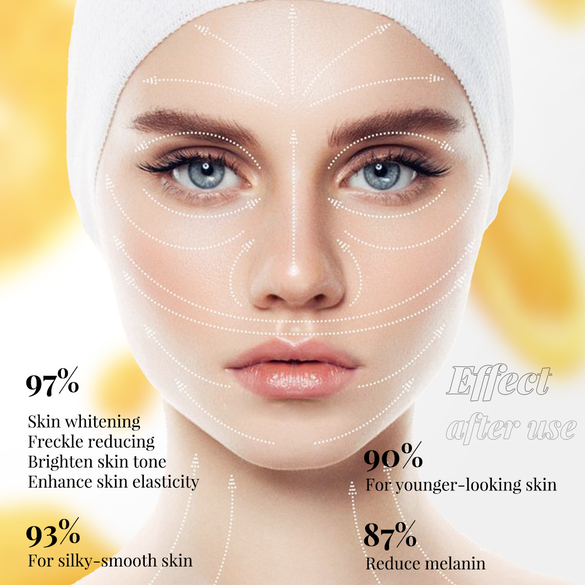 HEMEIEL-Cross-border Vitamin C Serum for Brightening Skin Tone Nourishing Skin Affordable Skin Care for Women