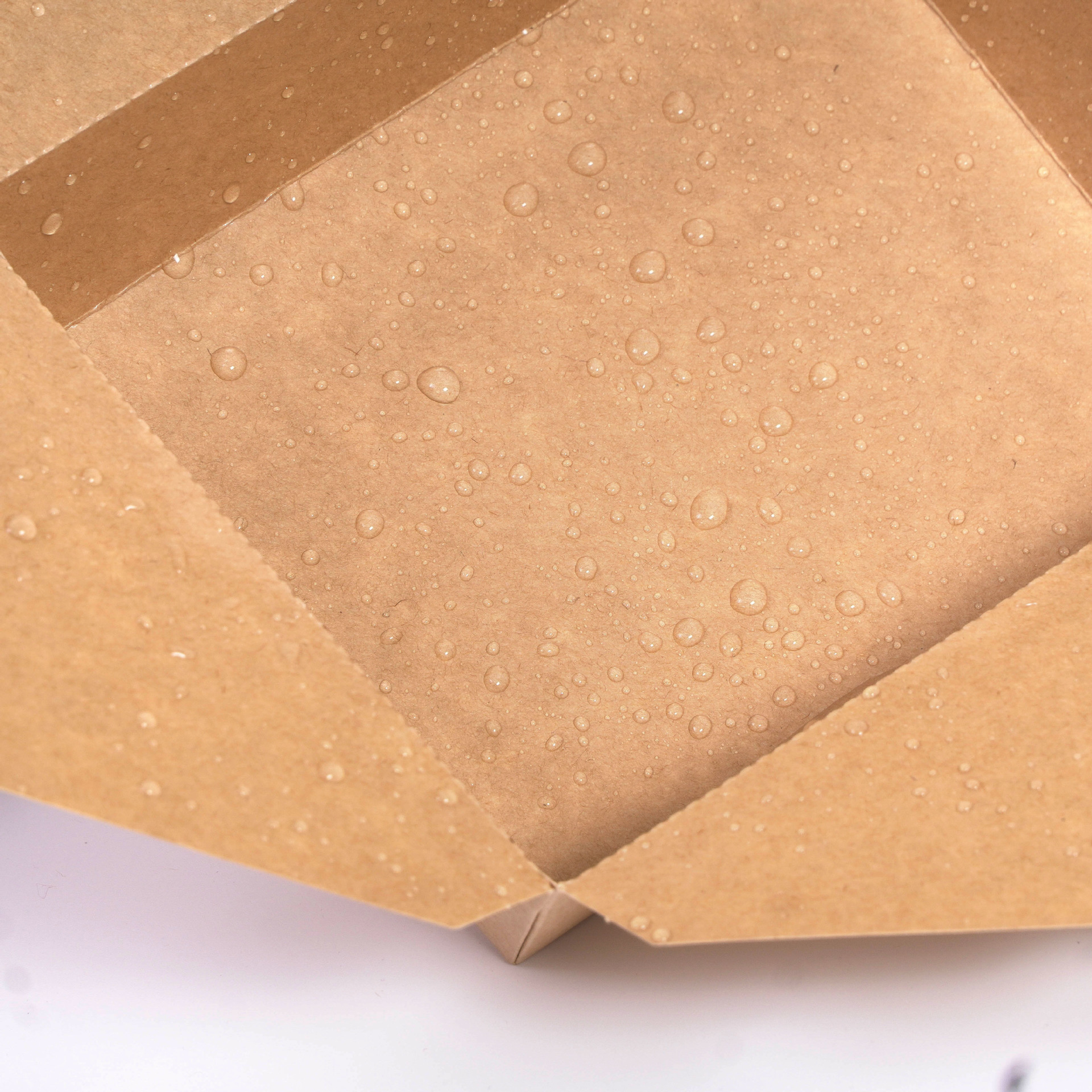 Kraft paper packing box disposable takeaway steamed stuffed bun lunch box salad bowl fried chicken barbecue lunch box Rectangular Carton