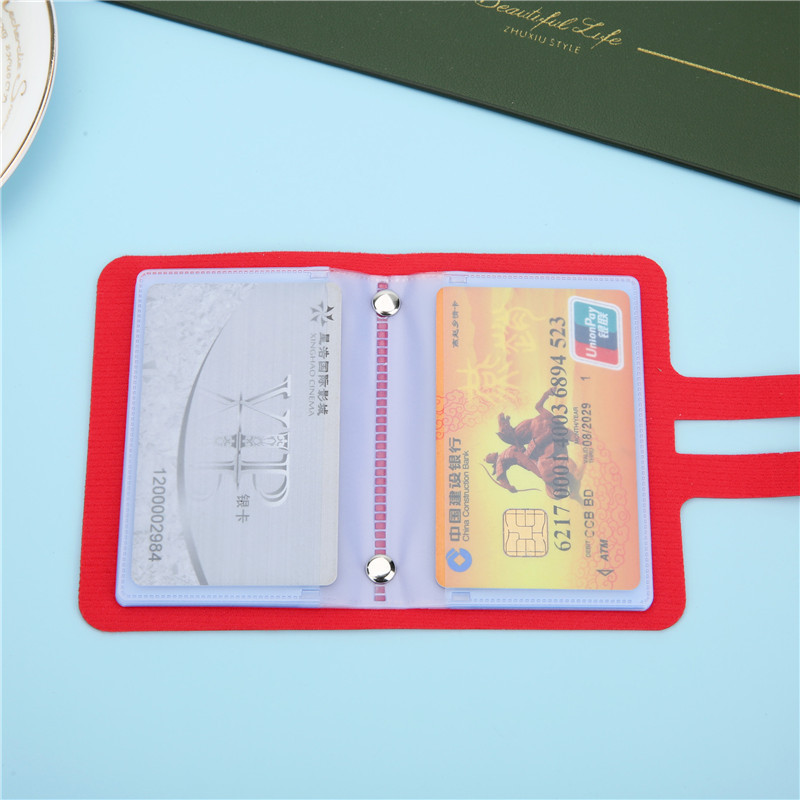 Card Holder wholesale printed logo business card holder bank insurance business company opening small gifts for customer activities
