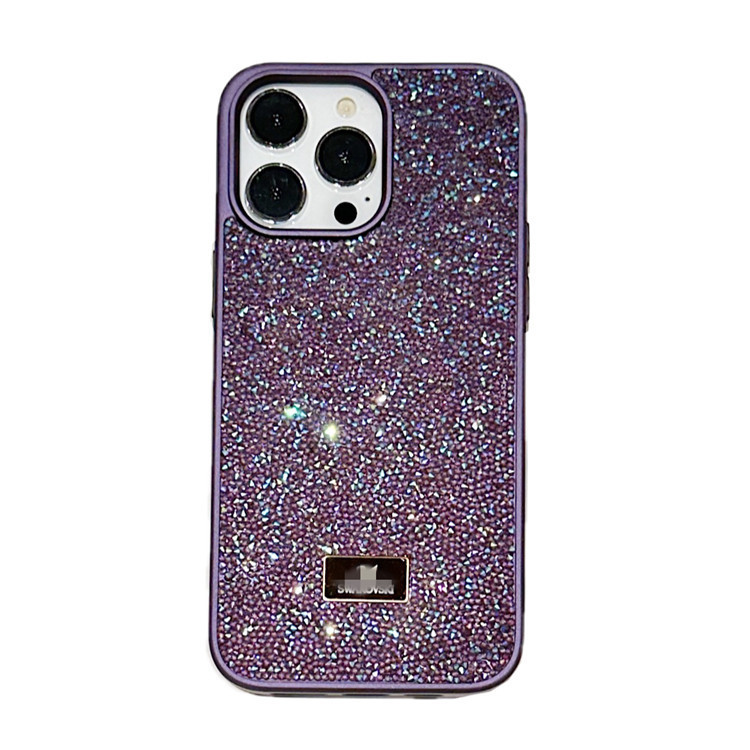 豪華フラッシュドリルリンゴ16promax携帯ケース高級感ドリルiPhone15メッキ14軽贅沢風適用|undefined