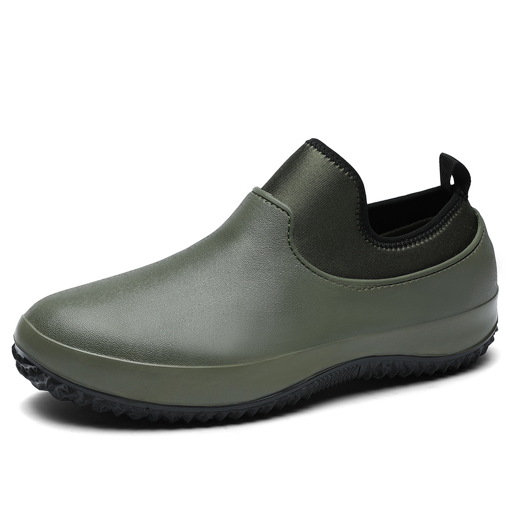 new rain boots non-slip women's short rain boots fashion water shoes low-top rubber shoes casual adult rain boots