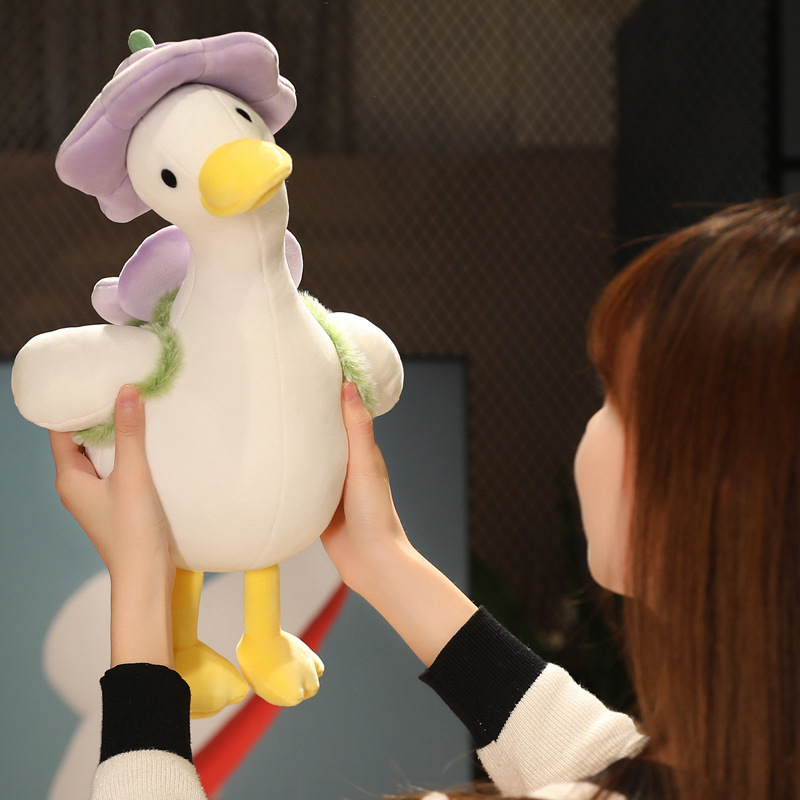 New Cute Internet Celebrant Little Duck Plush Doll Toy Pillow Girl Doll Girl's Birthday Gift