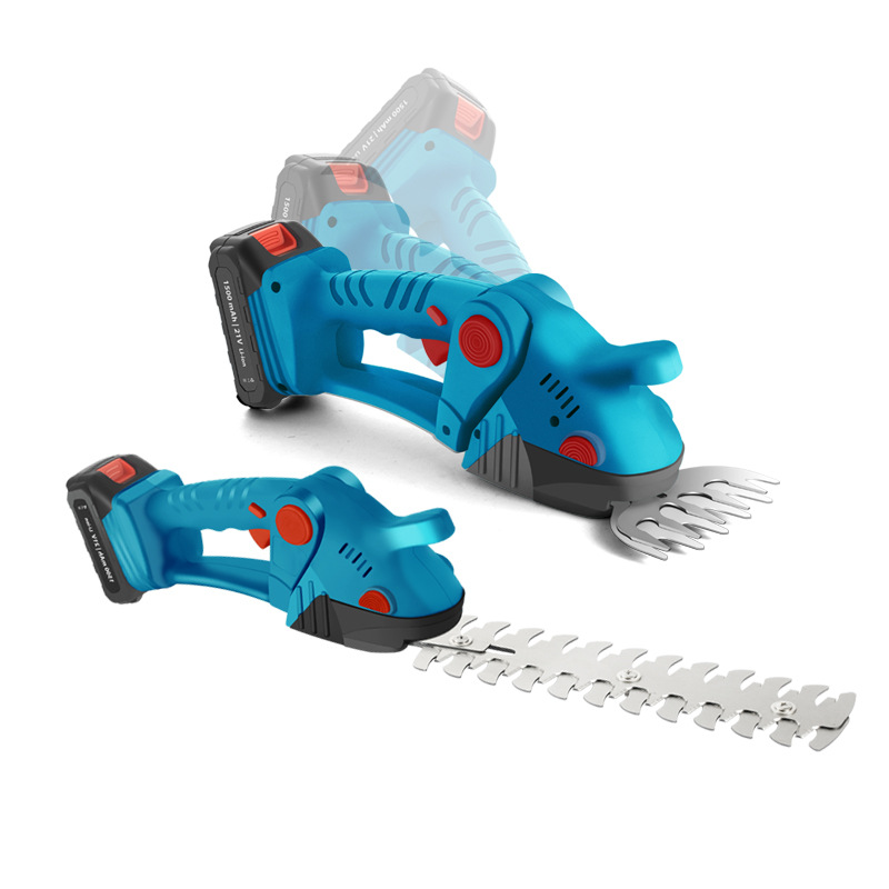 Rechargeable Hedge Trimmer Portable Pruning Machine Wireless Fence Shears Scissors Tea Tree Pruning Saw Electric Pruning Shears