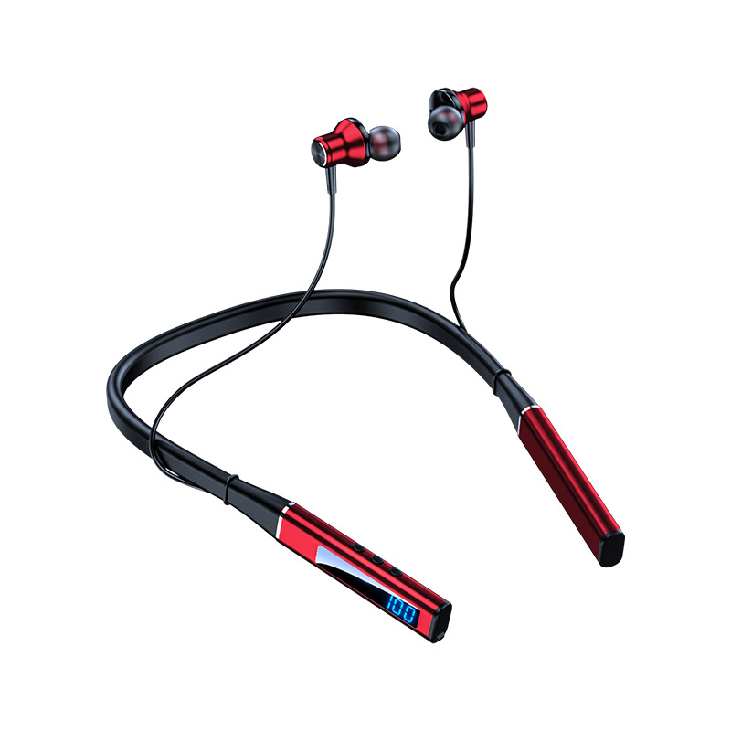 Multi-Function Wireless Bluetooth headset karaoke ear back super long endurance sports headset large capacity digital display factory wholesale