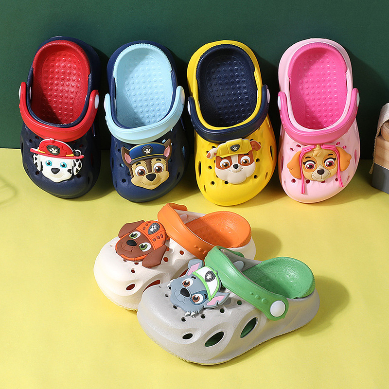 Wang Wang Team Li Da Gong Summer Beach Children's Cave Shoes Boys and Girls Baby 1-3 Years Old Cute Infant Sandals