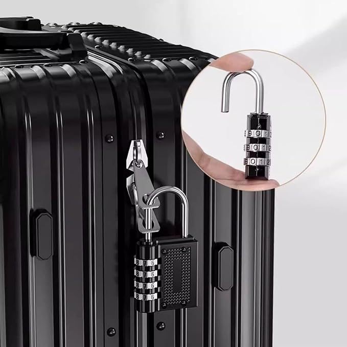 Password Lock Padlock Outdoor Waterproof and Rust-proof Household Door Lock Suitcase Bag Cabinet Lock Anti-theft Lock