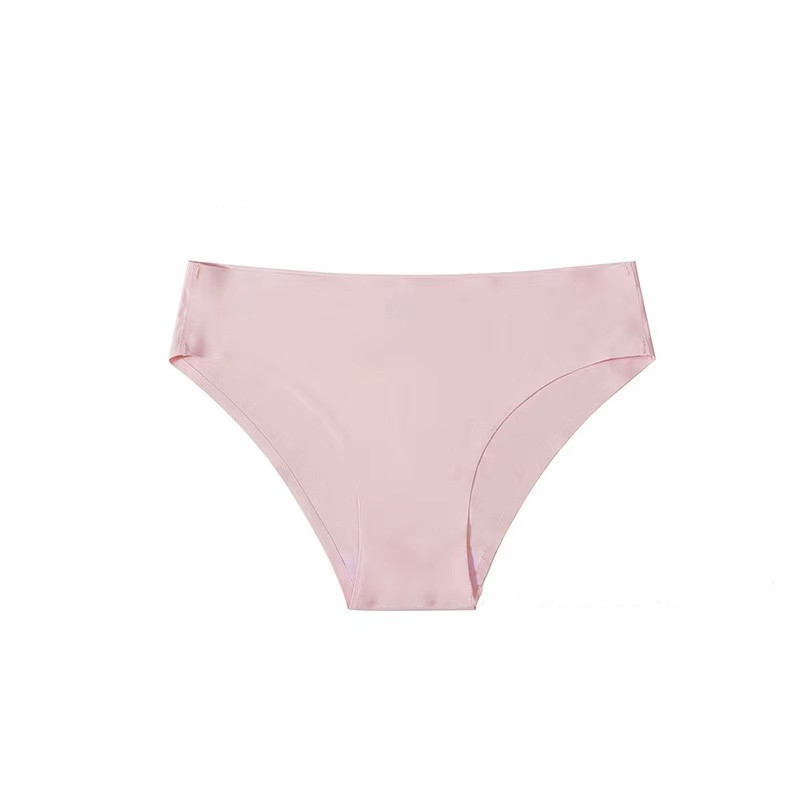 In stock one-piece seamless sexy Brazilian pants women's low waist half sheath underwear women's sexy briefs women pantie