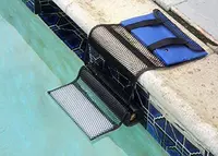 Животный бассейн побег москитная сетка мелкое животное побег пандус Спасательная Лестница для животных лягушка птица бассейн побег сетка