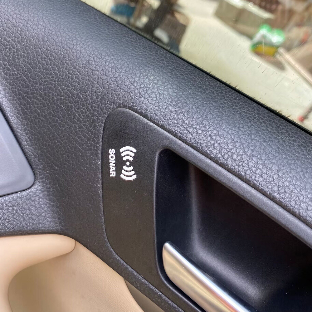 Amazon novelty sticker car switch button sticker dashboard console sticker unused novelty