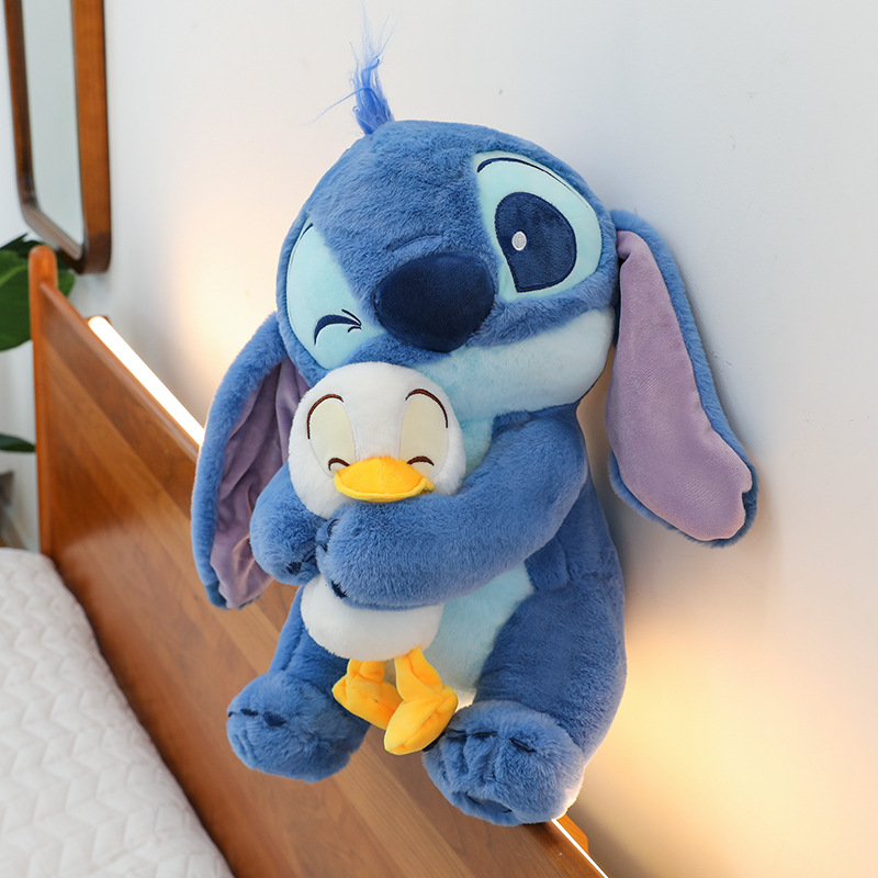 Cross-border New Duck Stilwell Plush Toy Children's Pillow Rag Doll Girlfriend Birthday Gift Factory in stock