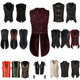 2025 Spring and Autumn New European and American Medieval Men's Gothic Vest Stage Clothing Men's Vest Jacket suit
