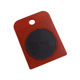 Red single piece of moving machine