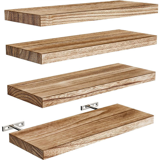 Home Wall Storage Rack Wooden Storage Rack Wall-mounted Goods Storage Rack Wall-mounted Storage Rack Wooden Wall-mounted Rack