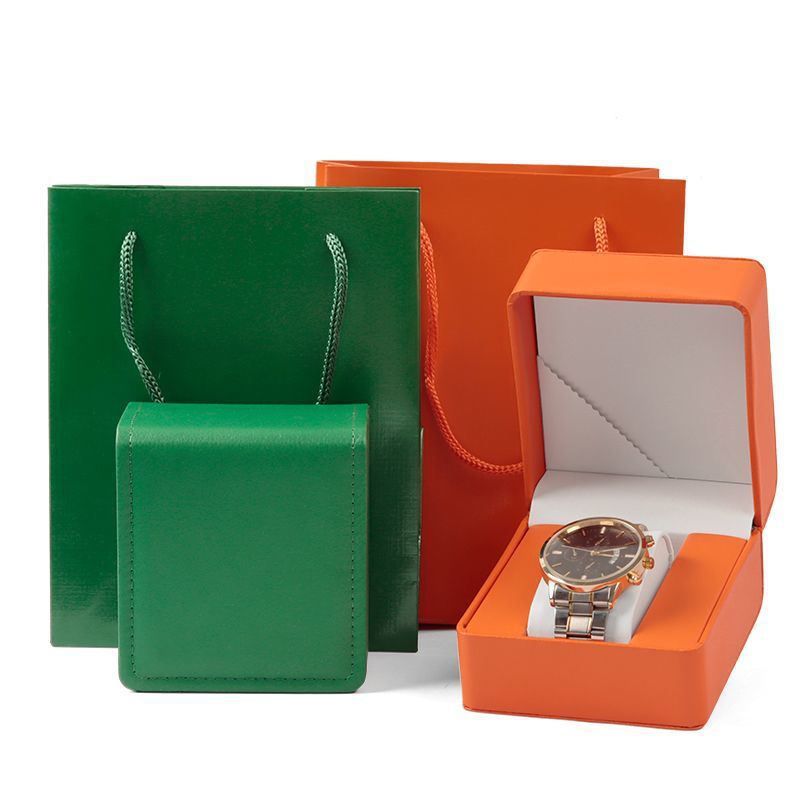 PU Leather Car Line Watch Box Business Gift Watch Box Advanced Sense Jewelry Box Simple Watch Packaging Jewelry