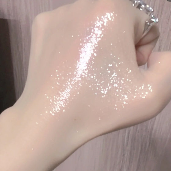 HERORANGE ~ two-color water light-sensitive high-gloss three-dimensional long-lasting brightening Pearl ginger flash repair plate domestic goods for women