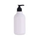 300ml; Matte white bottle OC black pump; pet