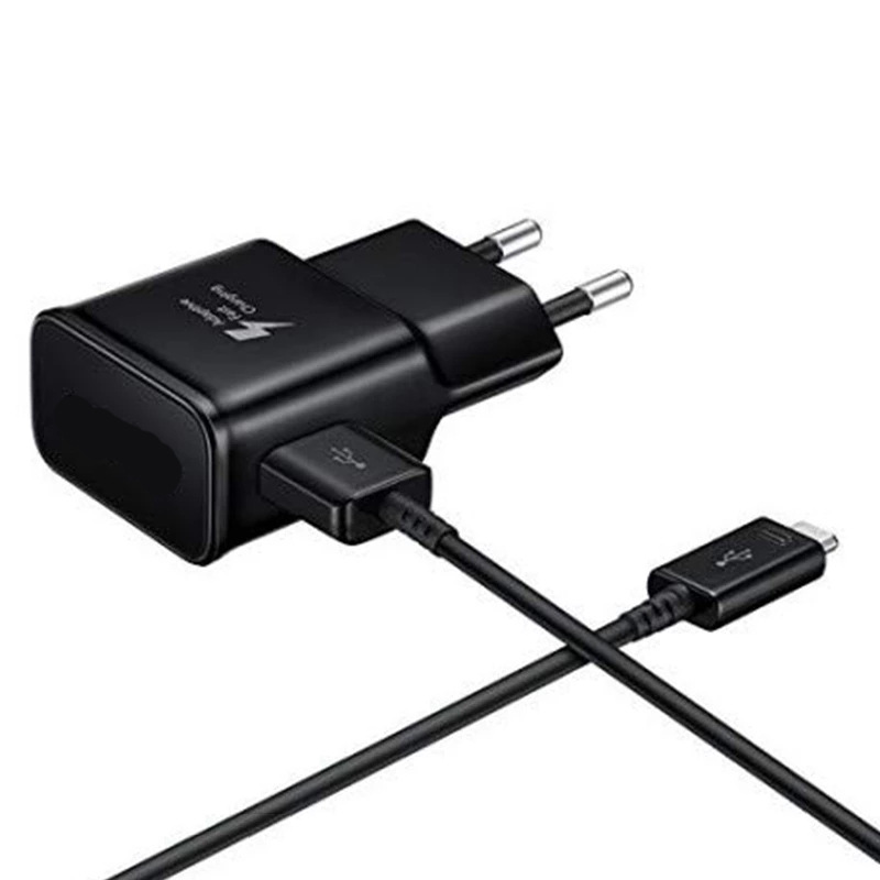 S8 fast charging charger is suitable for Samsung S6/S8/S9/10 fast charging head QC3.0 European and American standard plug