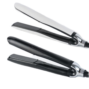 Foreign Trade Hairdressing Straight Clip Two-in-one Curling and Straightening Dual-use Non-damaging Splint v gold Platinum Style