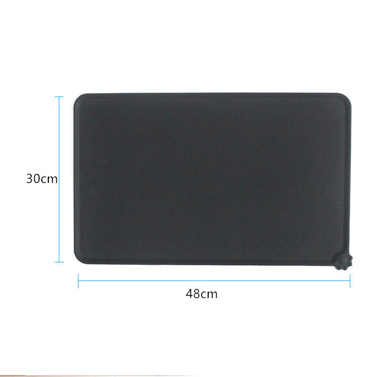 Spot dog claw silicone pet mat waterproof non-slip pet placemat easy to clean dog mat cat mat storage folding