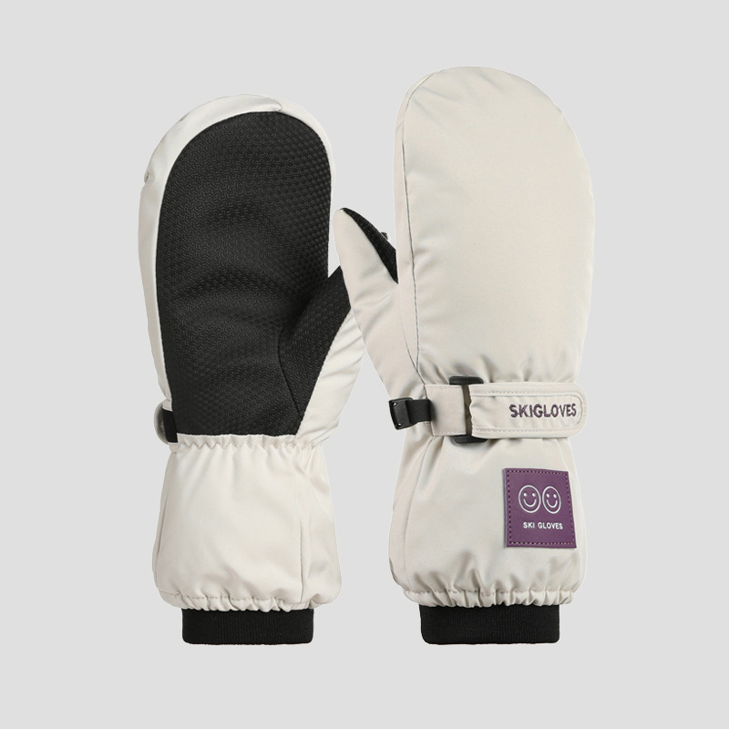 Wholesale autumn and winter children's warm ski gloves winter riding anti-splashing children's sports boys and girls non-slip touch screen