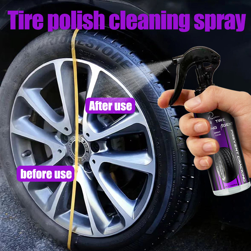 Ryekew Automotive Tire Brightening Tire Coating Agent Anti-aging Tire Glaze Brightener Cross-border