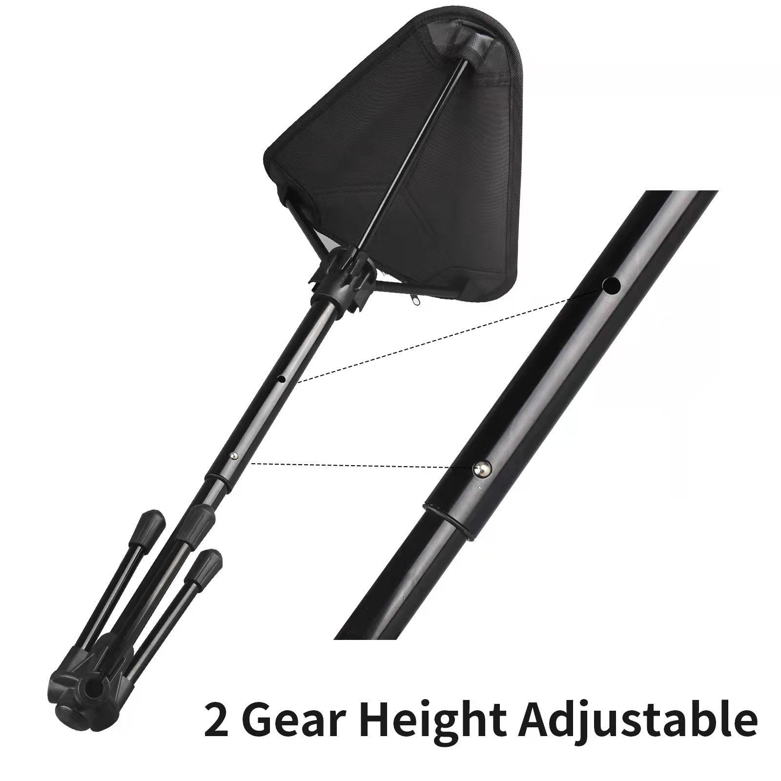 Outdoor camping stool fishing queuing stool folding portable platform stool