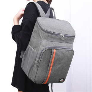 Cross-border hot-selling shoulder insulation bag multi-functional outdoor picnic insulation fresh-keeping backpack leak-proof shoulder ice bag wholesale