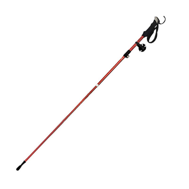 Cross-border folding trekking pole walking stick professional outdoor climbing ultra-light retractable walking stick walking walking equipment self-driving travel