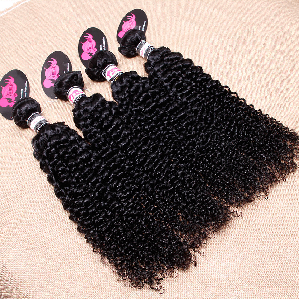 Brazilian Virgin Human Hair bundter ægte menneskehårgardin 95-100g_voghion.com