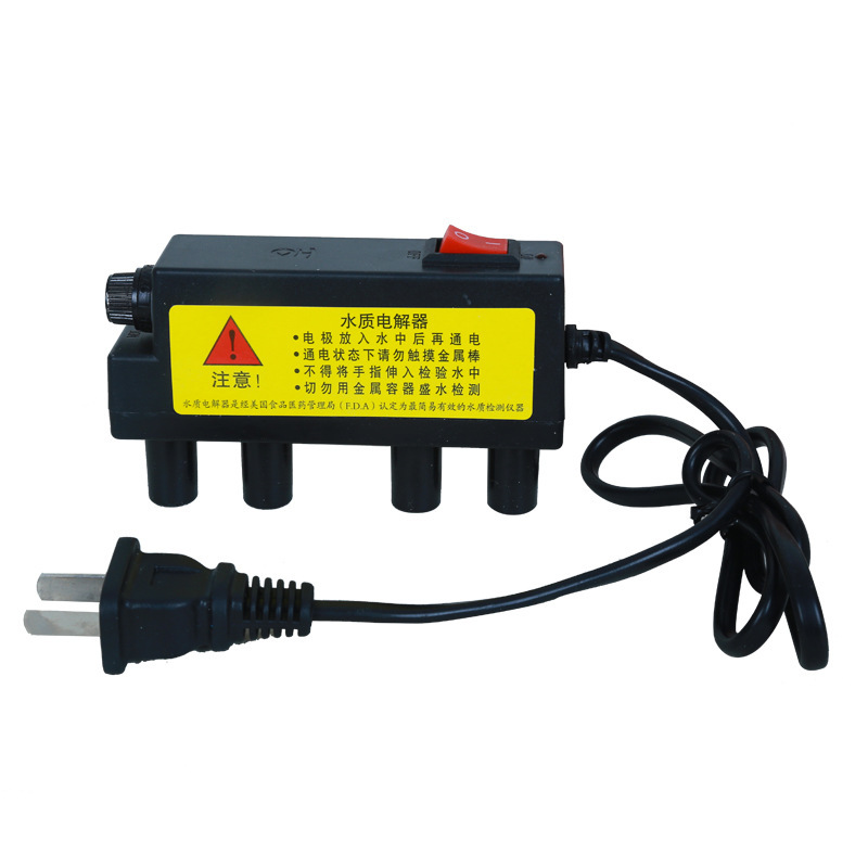 Anti-electric shock water quality electrolyzer factory wholesale tap water detection tool plug optional with sleeve electrolyzer
