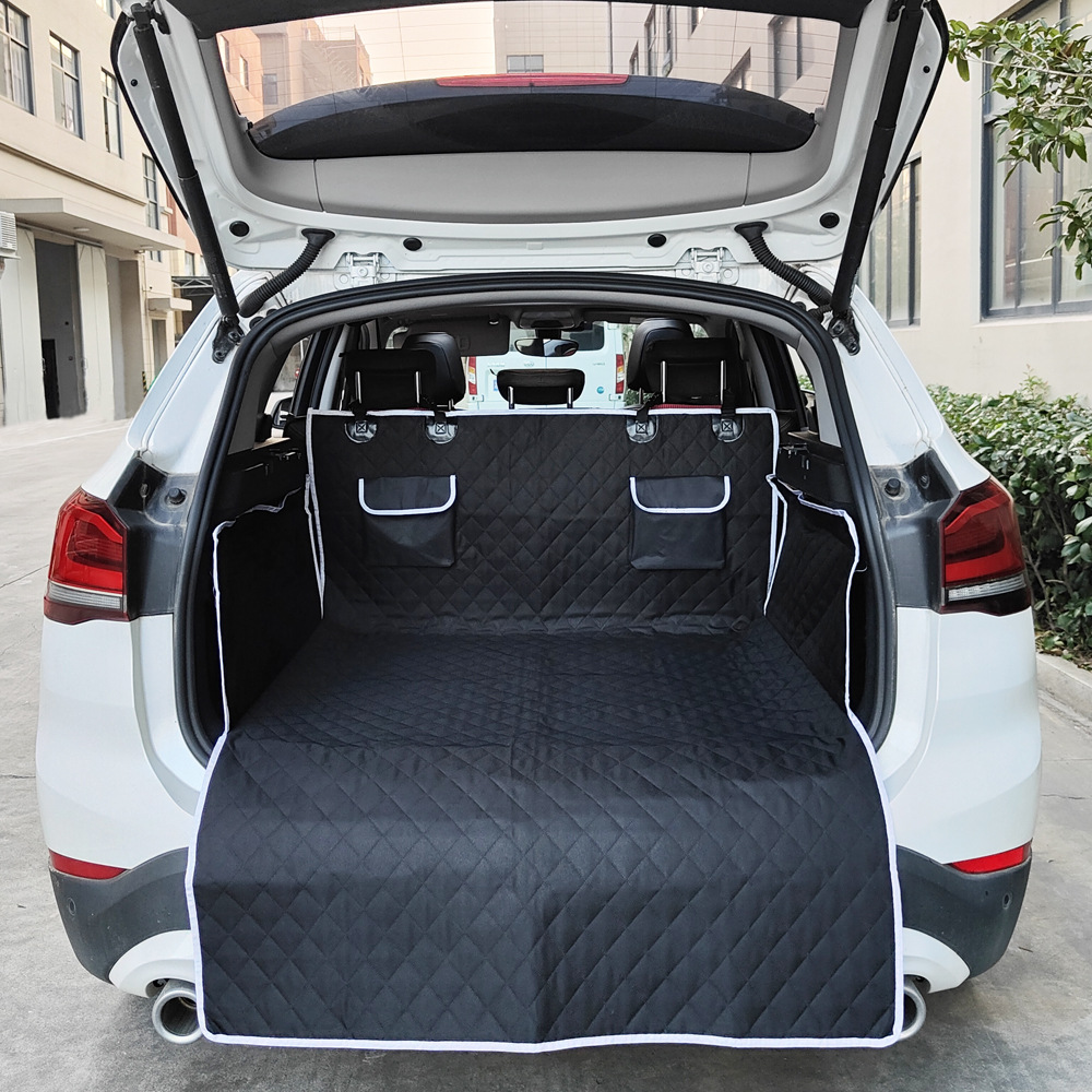 SUV tronco anti-sucio estera del coche del animal doméstico de la estera del perro del tronco del coche estera del animal doméstico gota de plástico antideslizante estera de protección