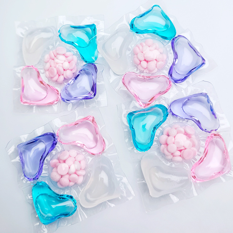 Bear laundry beads wholesale eight times concentrated decontamination decontamination perfume grade Poli bear five-in-one laundry beads