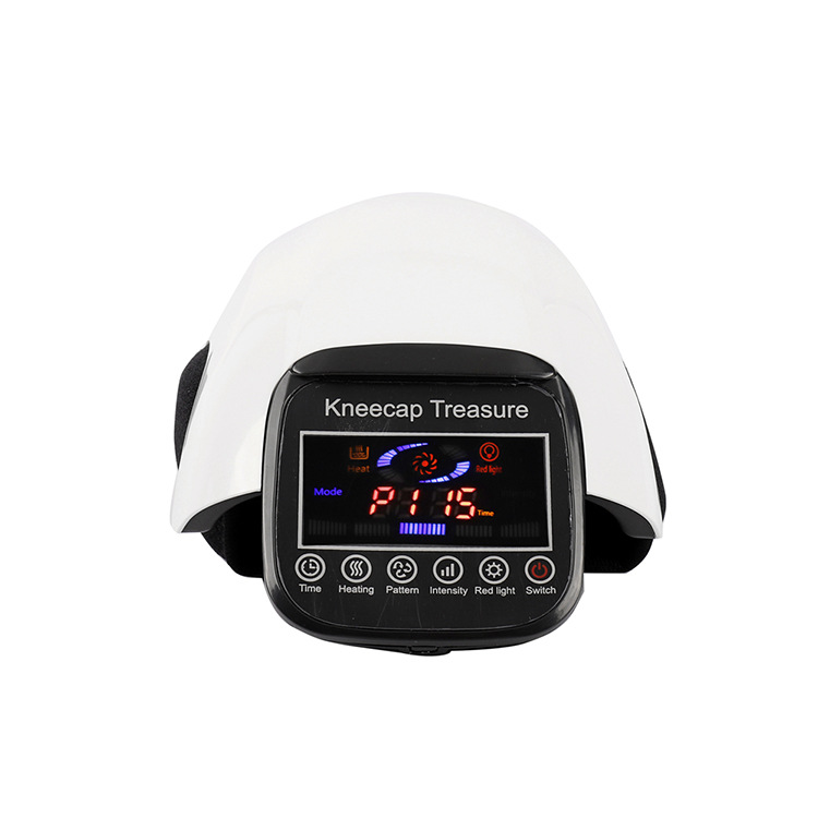 Factory cross-border knee massager air pressure red light hot compress knee pad Bao old cold leg pain wormwood paste electric knee pad