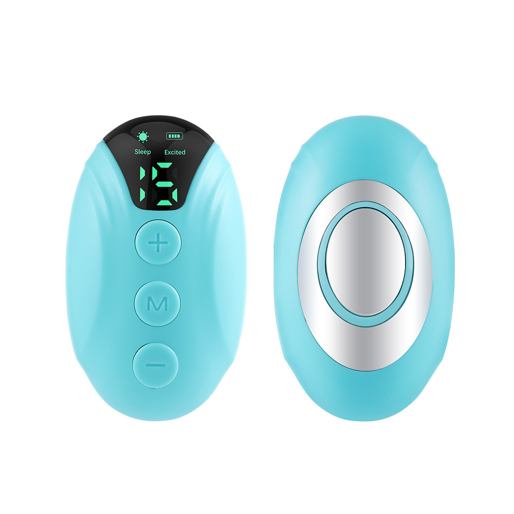 Cross-border dedicated intelligent sleep aid hand-held sleep instrument EMS micro-current sleep aid artifact decompression sleep aid instrument