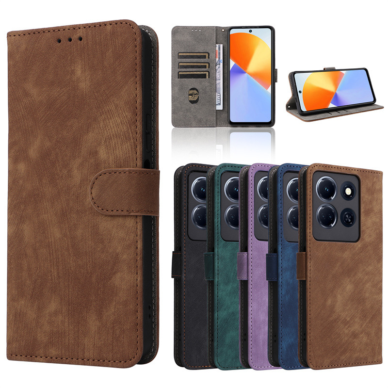 適用傳音Infinix Note 30 5G手機殼X6711手機皮套插卡支架多功能