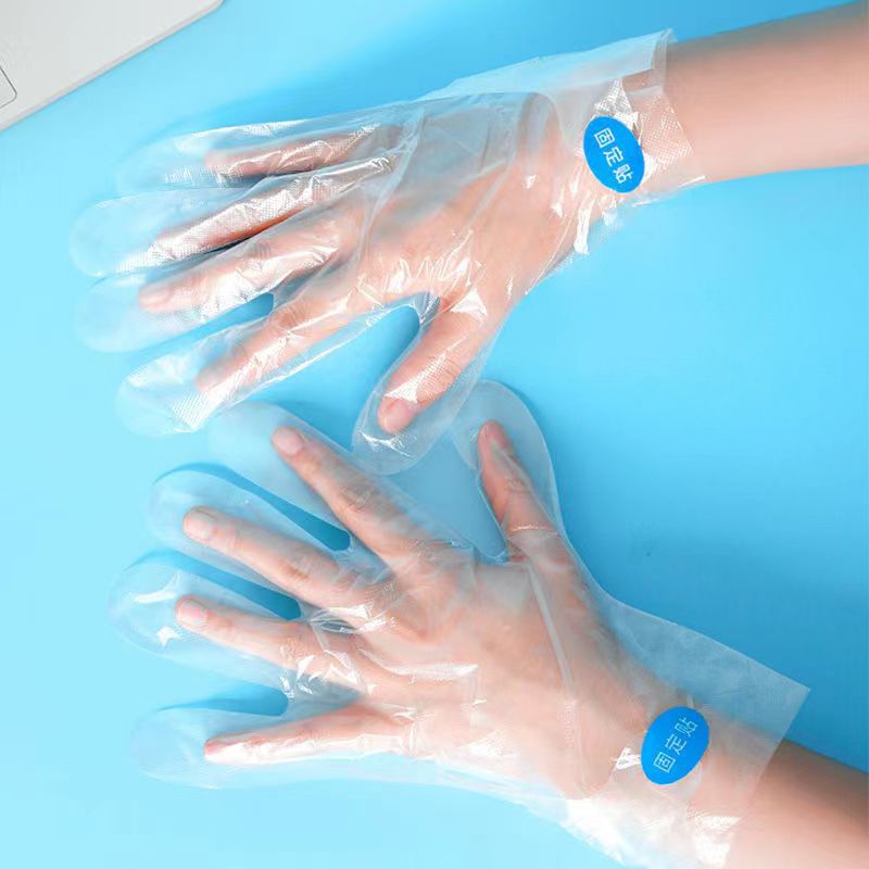 Disposable hand film set DIY hand care moisturizing pe gloves disposable hand film foot film set manufacturers wholesale